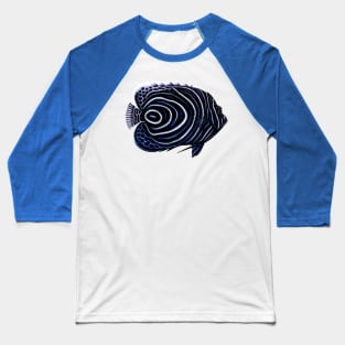 Juvenile Emperor angelfish Baseball T-Shirt